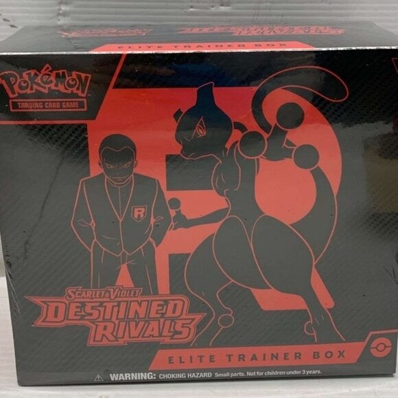 Pokemon TCG Destined Rivals Elite Trainer Box Sealed - Scarlet & Violet ETB - Picture 1 of 8